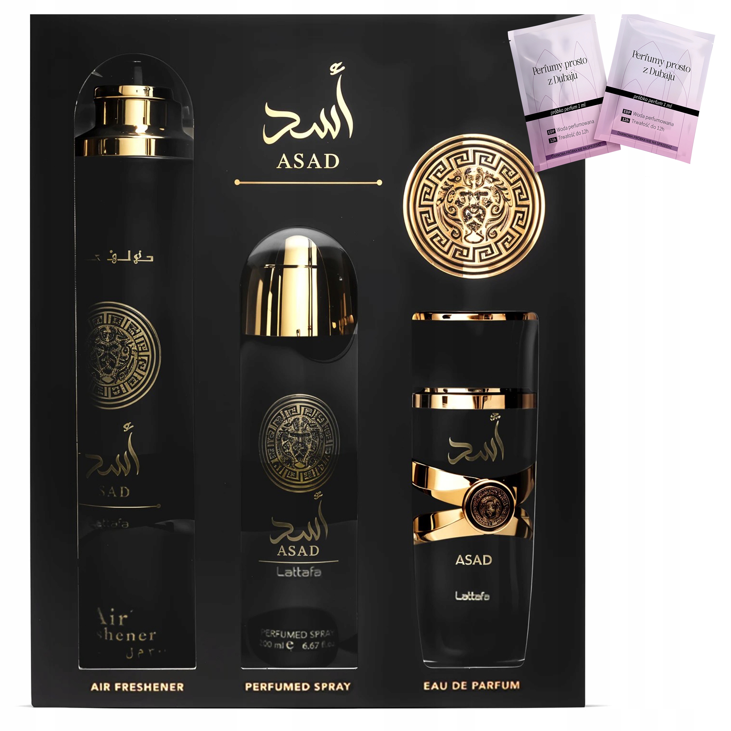 Pánský parfémový set Lattafa parfémovaná voda 100 ml deodorant 200 ml