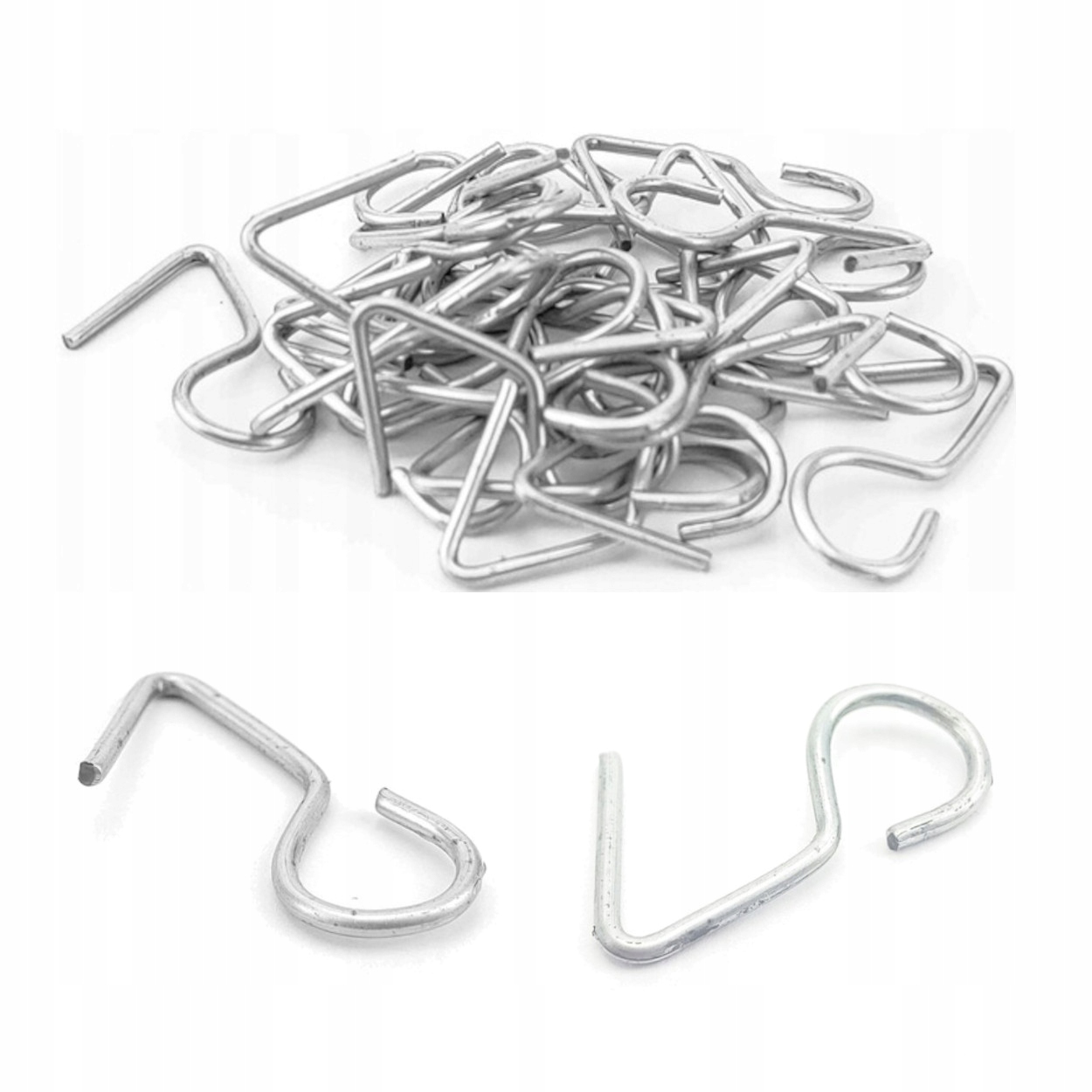 Haczyki montażowe do mocowania pokrowców samochodowych 25szt do foteli