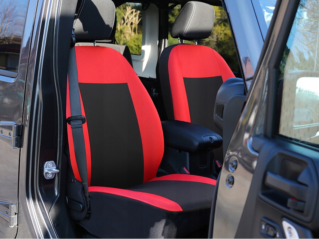 POKROWCE DRIVE NA SIEDZENIA FOTELE SAMOCHODOWE KOMPLET do Ford Fiesta Mk6 Model Drive