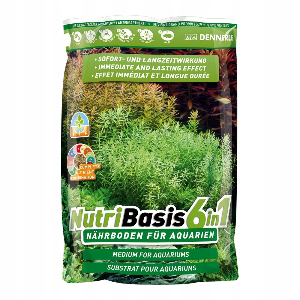Levně Hnojivo Pro Substrát Pod Štěrk Pro Akvarijní Rostliny Nutri Basis 6V1 Akva