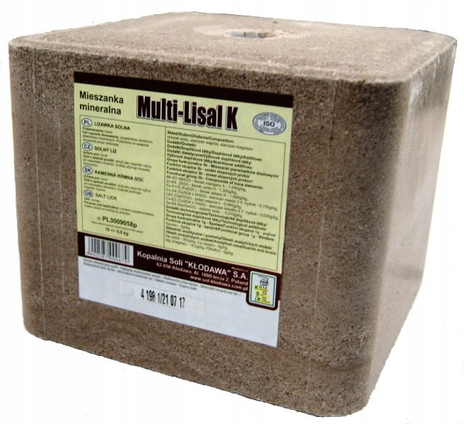 LIZAWKA SOLNA LISAL K MIKROELEMENTY KONIE 10 KG