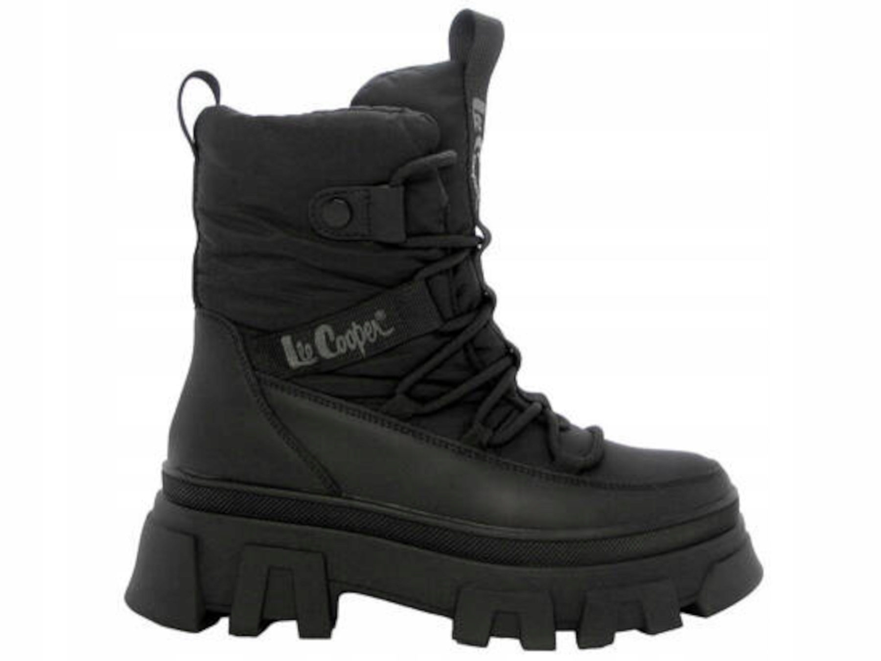 Dámské boty Lee Cooper LCJ-24-47-3144LA podzimní a zimní černé teplé 39