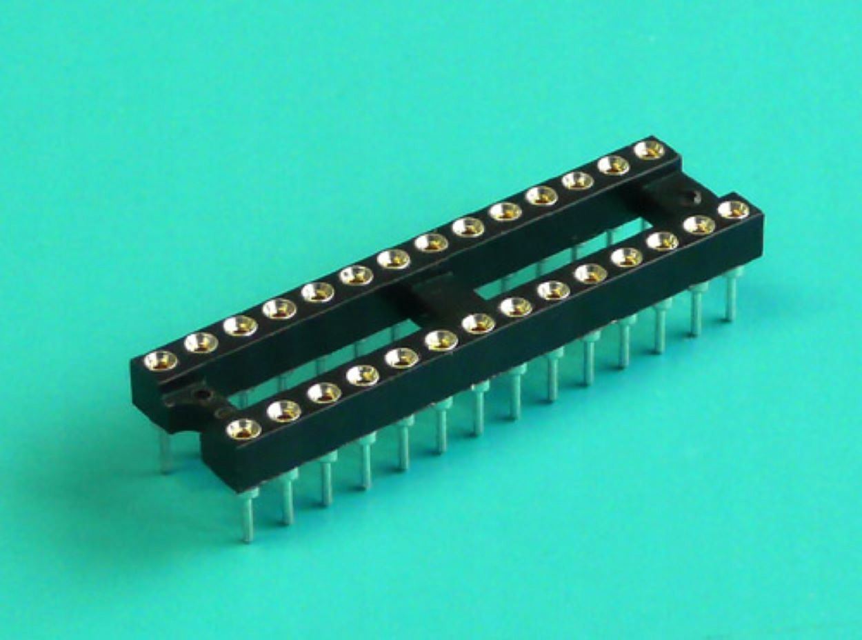 [STcs] PPIN28 Podstawka wąska precyzyjna DIL28