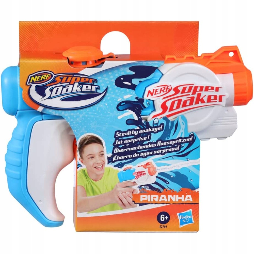 

Nerf Soaker Pistolet Na Wodę Blaster Piranha
