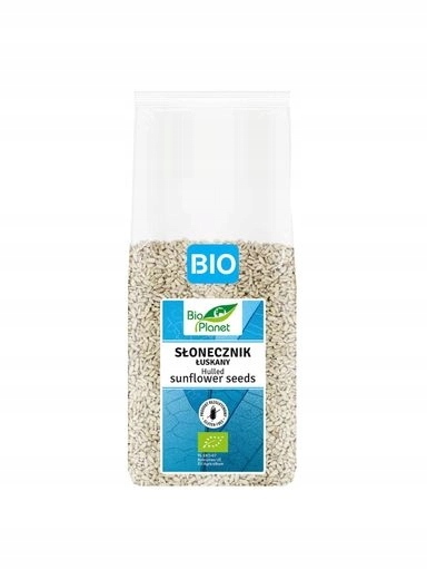 4x Slunečnicová semínka loupaná bezlepková Bio 800 g Bio Planet