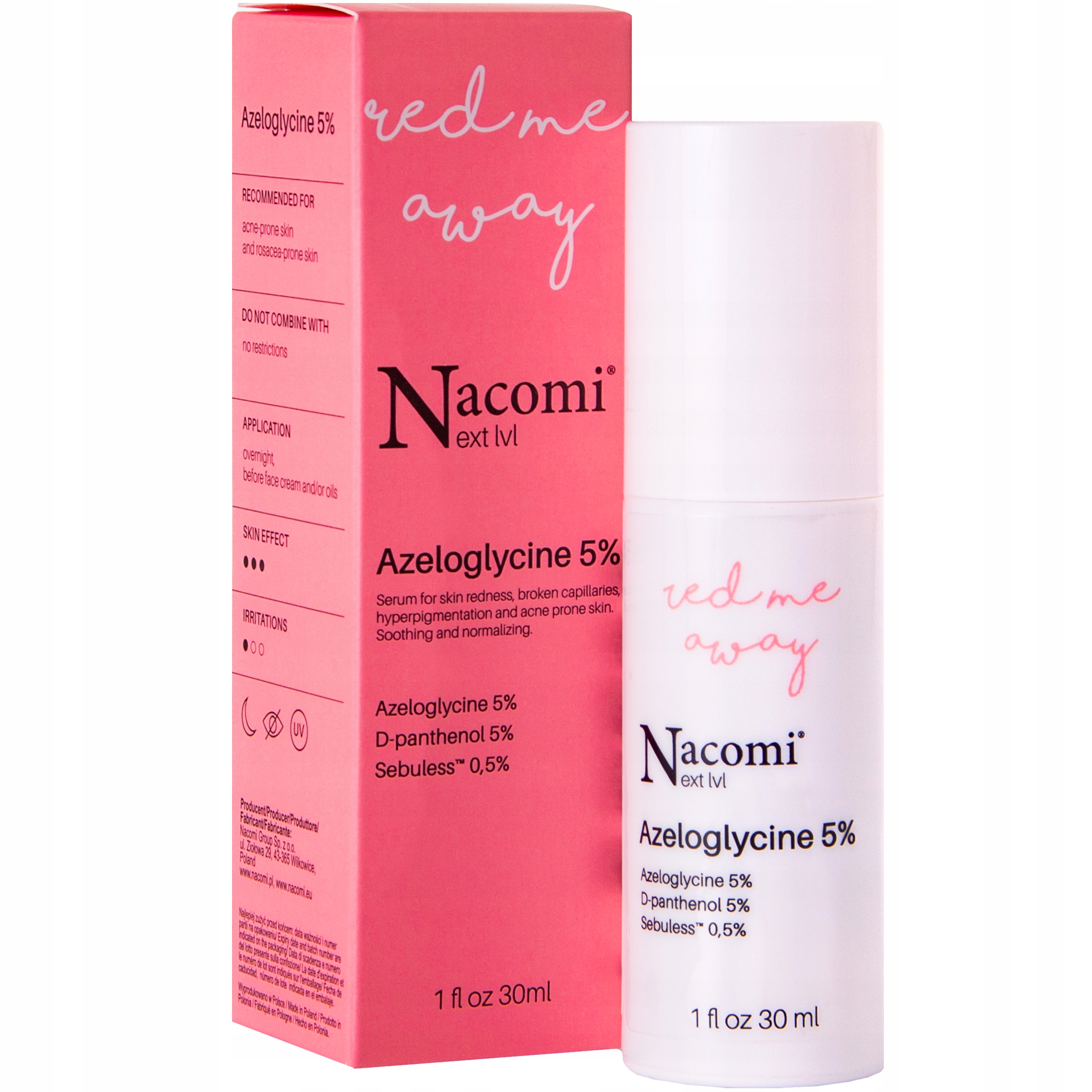Nacomi Next Level Azeloglicyna 5% + B6 30ml 14135329860 - Allegro.pl