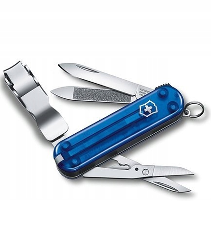 Nůž Victorinox Nail Clip, 8 funkcí, černý, kompaktní