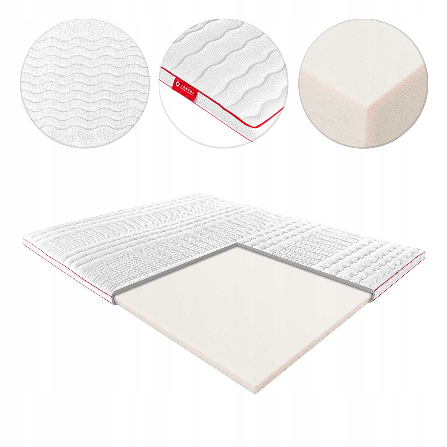 

Materac posłaniowy Piankowy Janpol 120x200 Smart