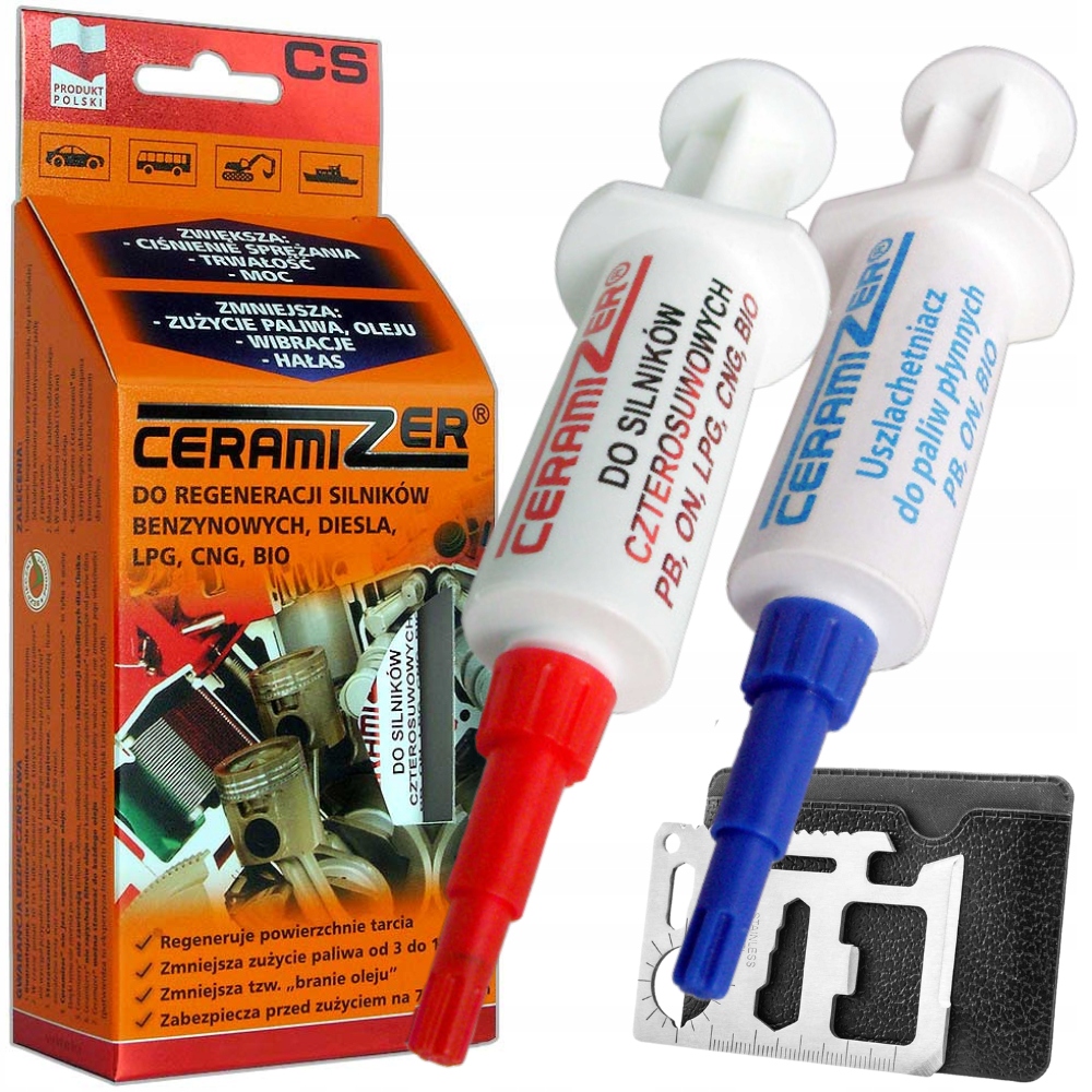 Ceramizer Cs do silnika benzyna, diesel Ceramizer Cp do paliwa