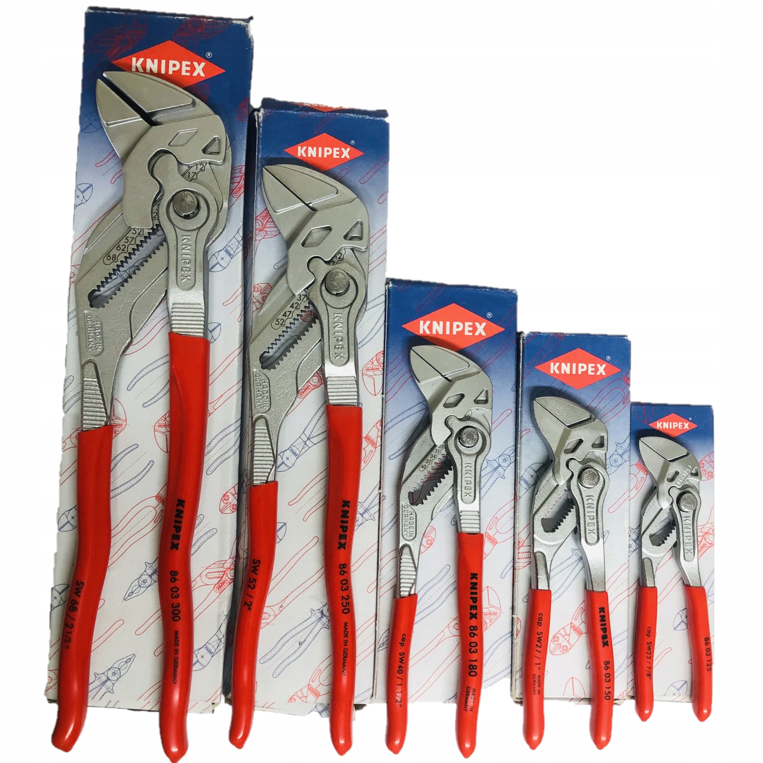 Knipex Szczypce nastawne i klucz w jednym 250 mm 8603250