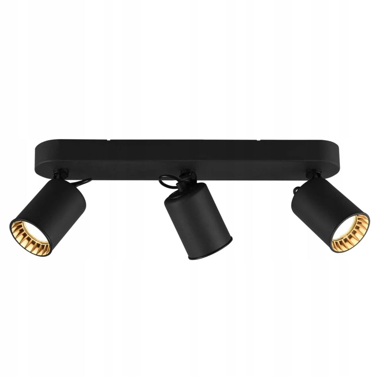 Stropný reflektor stropné svietidlo Pago čierny Trio