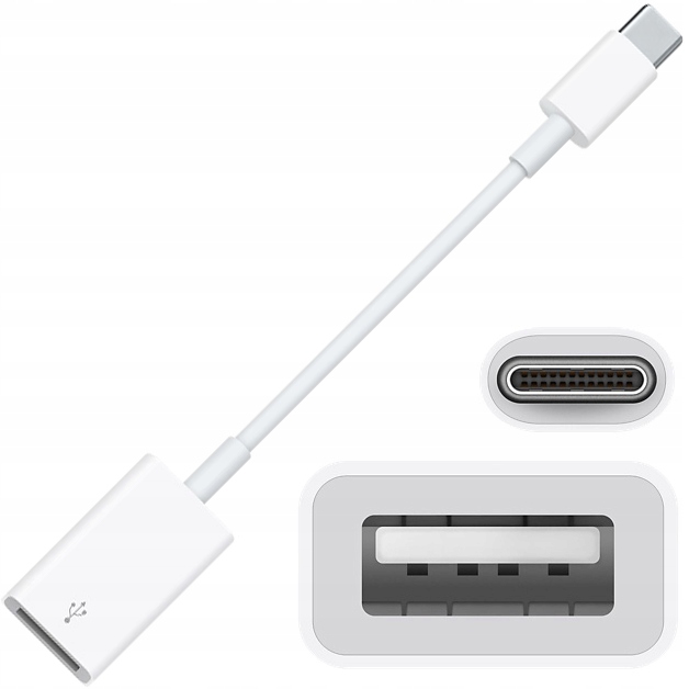 Przejściówka Usb-c Na Usb Otg Usb-a Adapter Kabel Pendrive Do Iphone Ipad