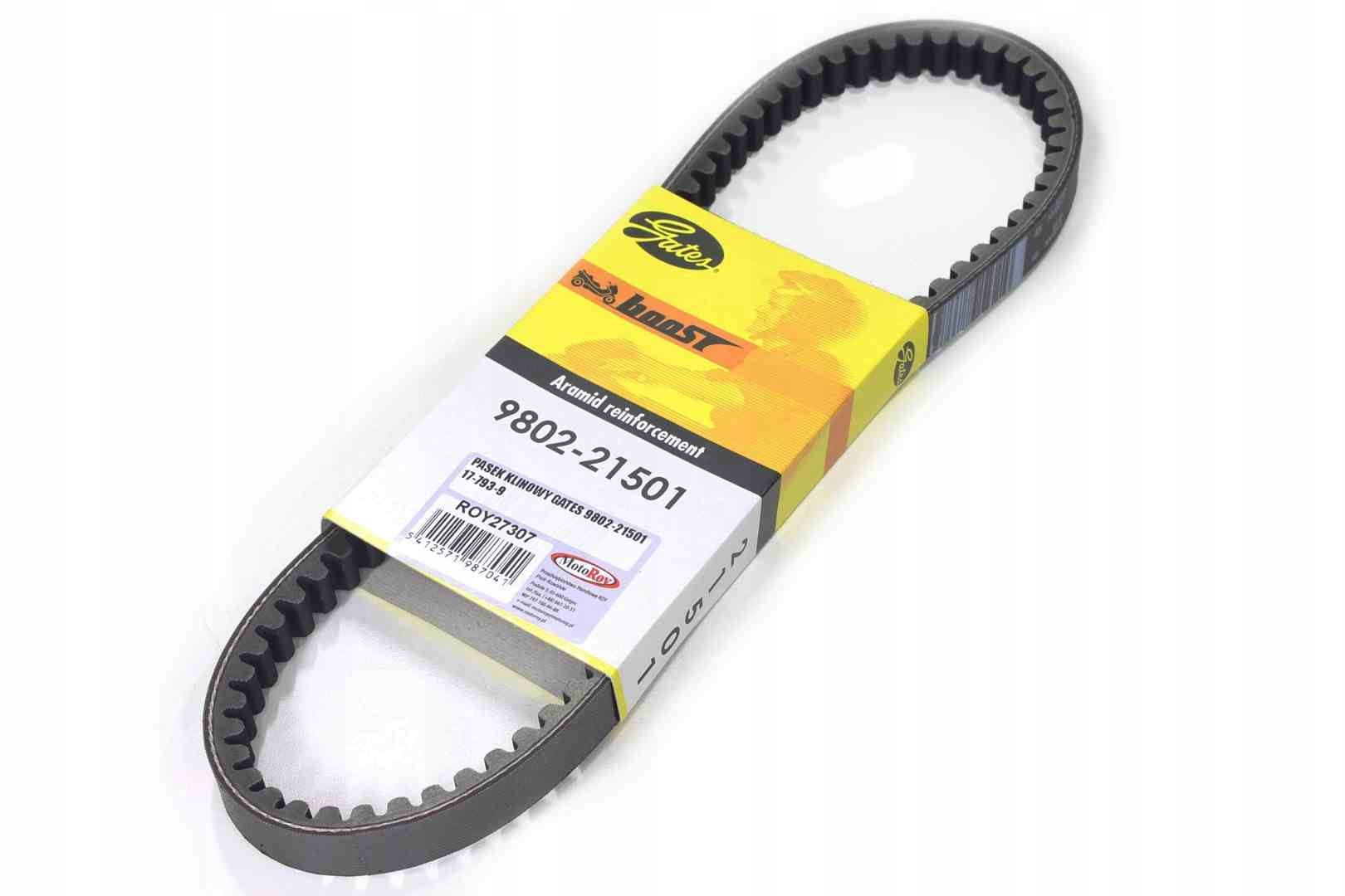 ROY27307 - КЛИНОВОЙ РЕМЕНЬ GATES 9802-21501 788-17.5-30