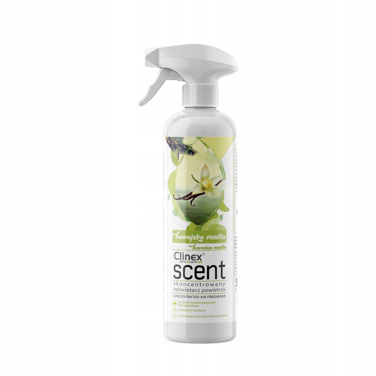 

Odświeżacz Powietrza Clinex Hawajska Wanilia 500ml