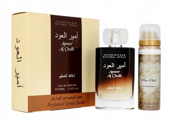 Lattafa Ameer Al Oudh Sada Unisex parfémovaná voda deodorant