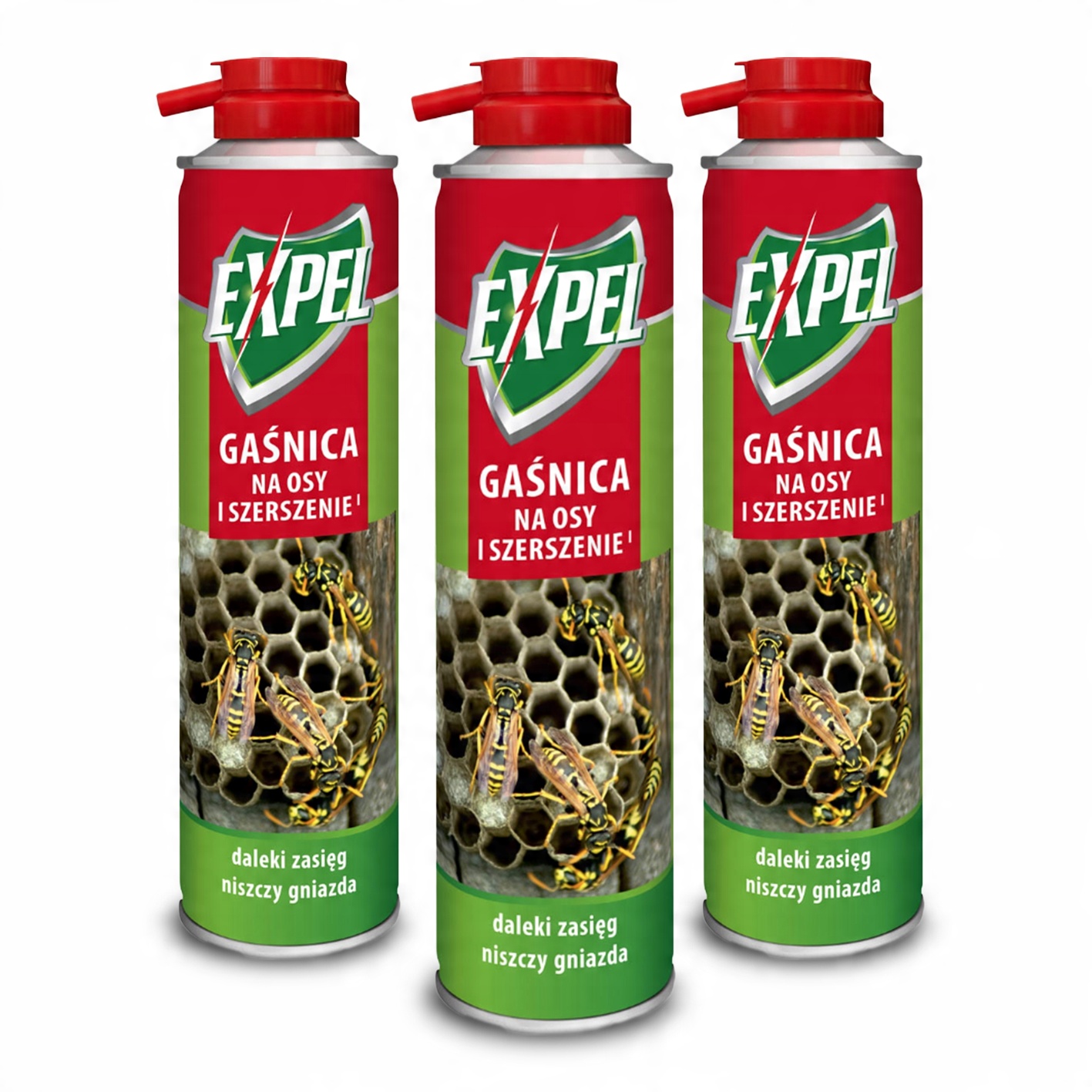 

Expel Gaśnica środek na osy i szerszenie 3x300ml