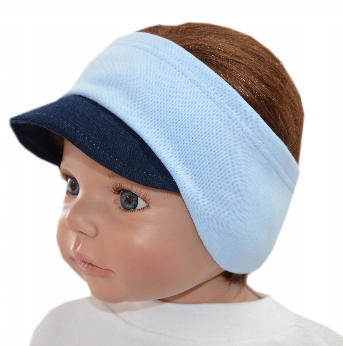 

Opaska z daszkiem Filip 45-52cm 10m-5l