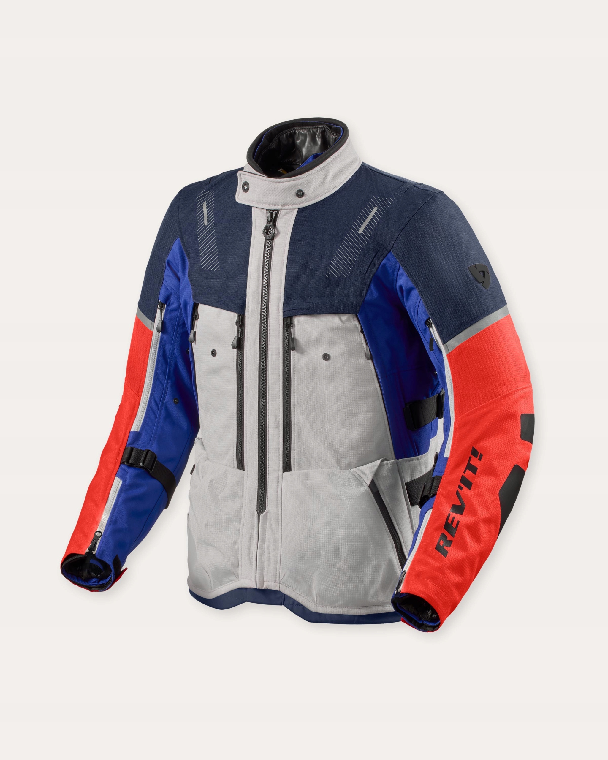 Bunda Rev'it! Sand 5 H2O Silver-Blue veľ L
