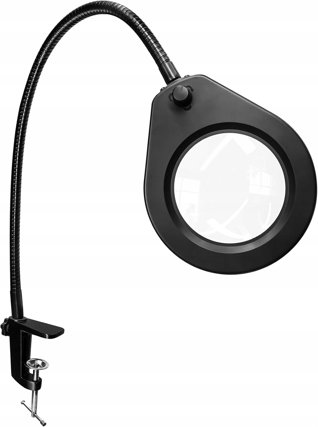 BEYAMZ LAMPA LED Z LUPĄ 5X LAMPA KLEMMOWA GIĘTKA LAMPA DO CZYTANIA