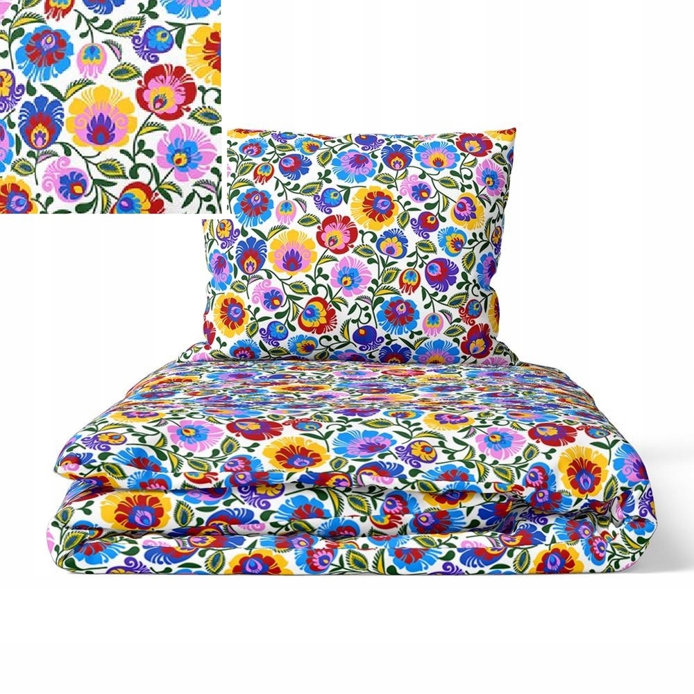 Hotelové Povlečení 160x200 cm 2xPOVLEČENÍ 70x80 Sada Povlečení Łowicki b