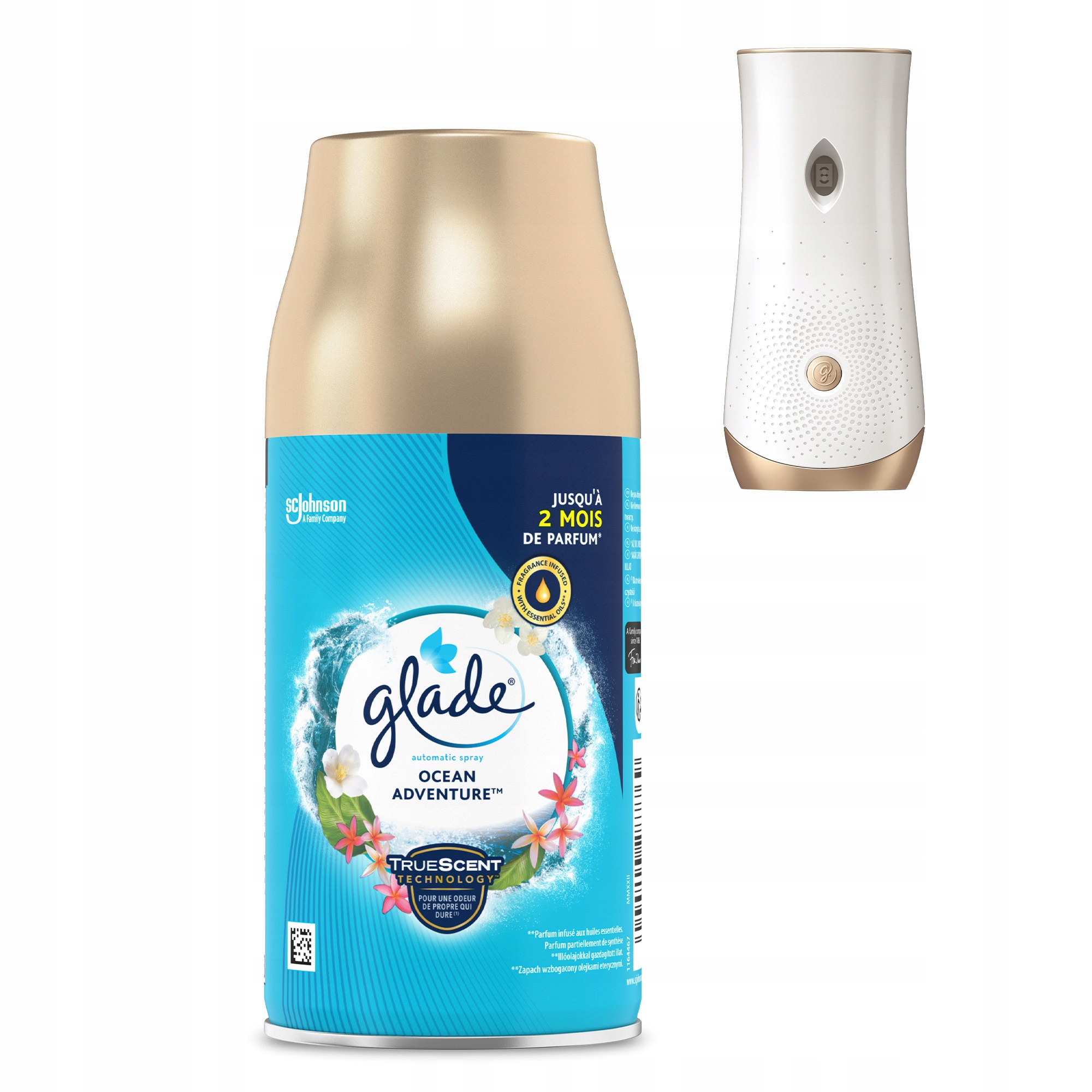 GLADE ZAPAS DO AUTOMATYCZNEGO ODŚWIEŻACZA POWIETRZA 269ML OCEAN ADVENTURE Marka Glade