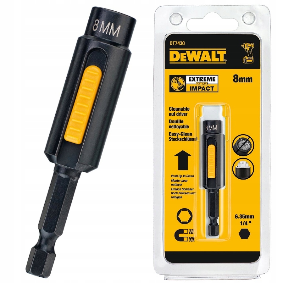 

Nasadka magnetyczne 8mm DeWALT DT7430