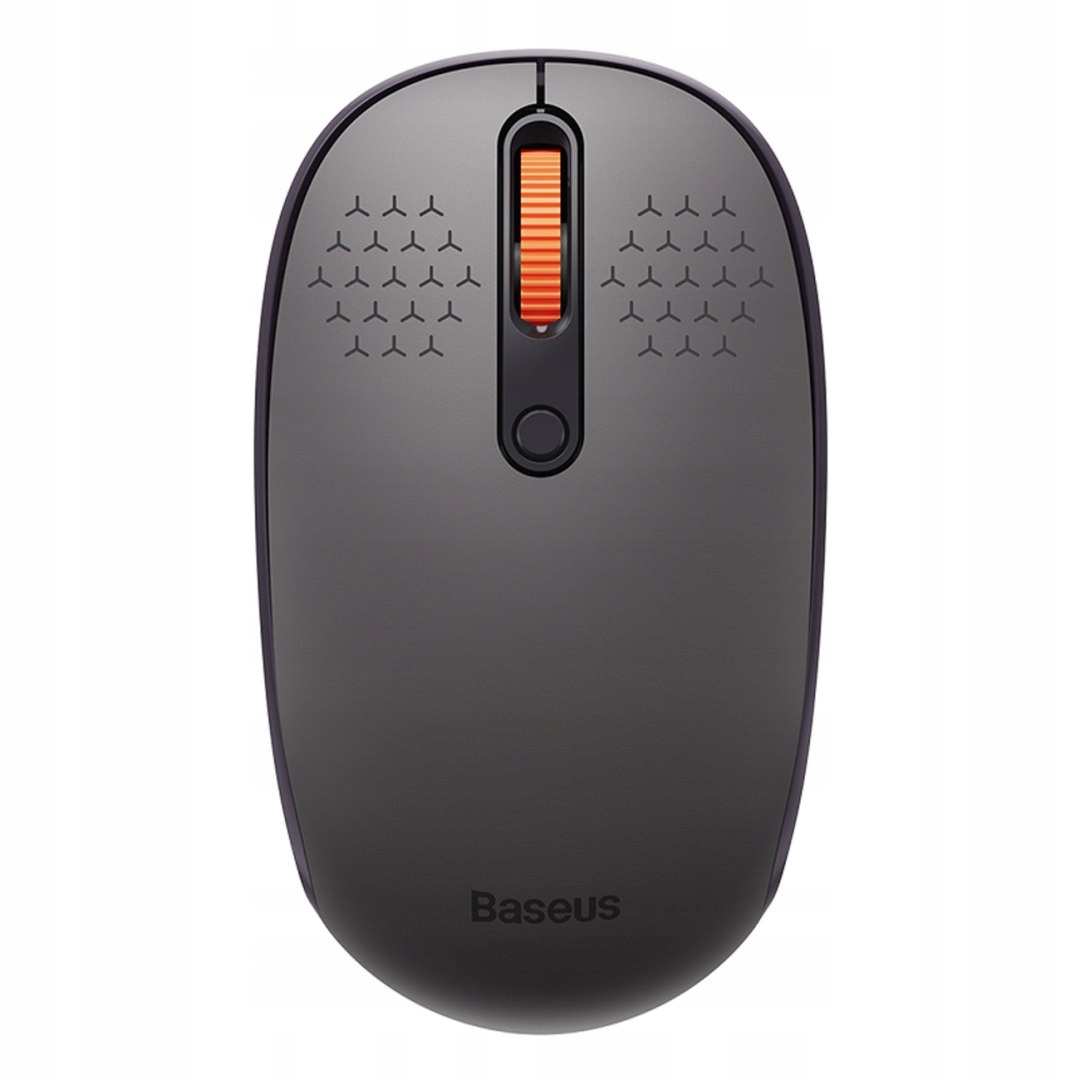 Myszka bezprzewodowa 3 tryby łączności 2.4GHz Bluetooth 3.0 5.0 F01B szar