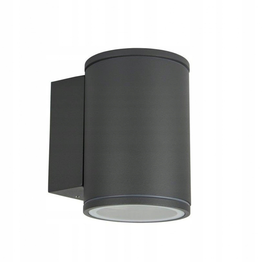 Černá zahradní nástěnná lampa Adela, závit GU10, max 35 W, IP54