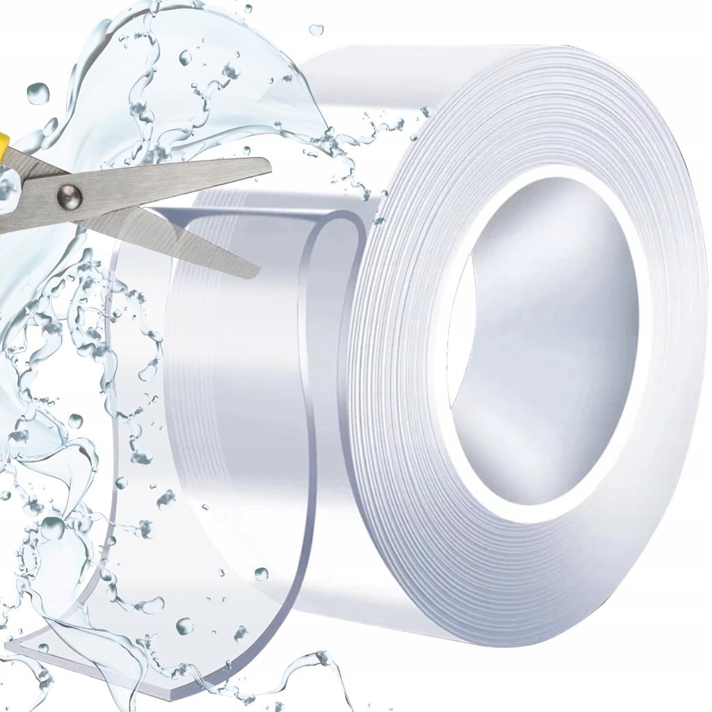 

Taśma nano tape dwustronna przeźroczysta 5M mocna