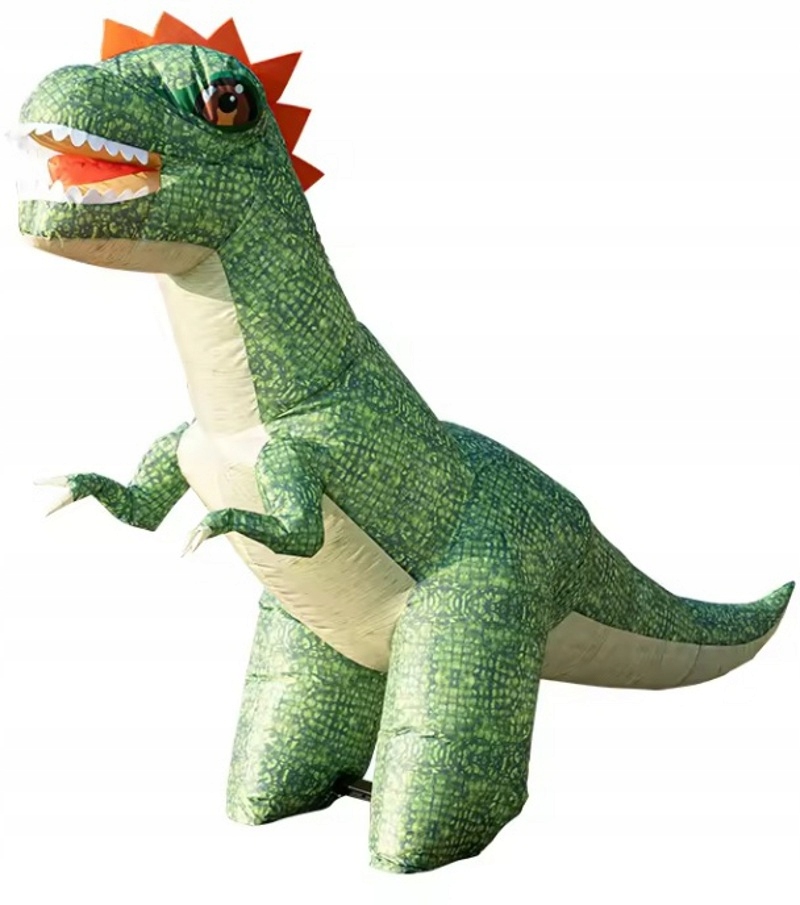 Dinozaur Duży Dmuchaniec Zdalnie Sterowany 150CM Jeździ Ryczy Rc Pilot 2,4