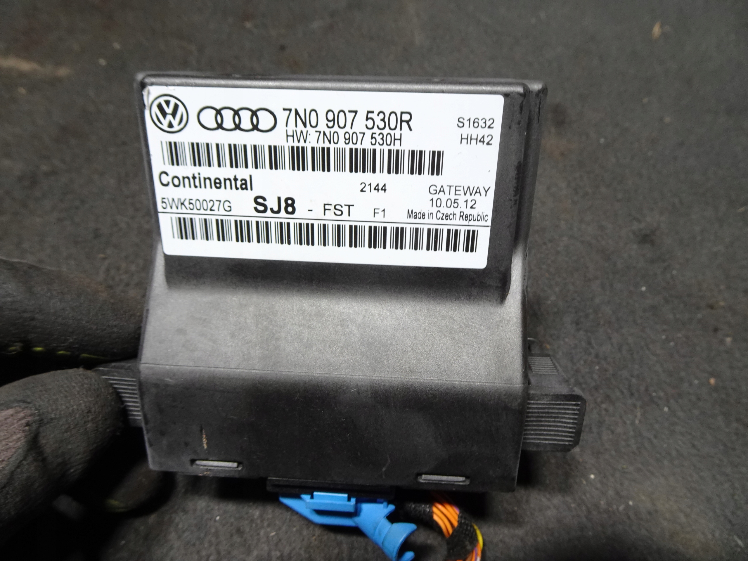 Модуль шлюзу Skoda SuperB II 7N0907530R