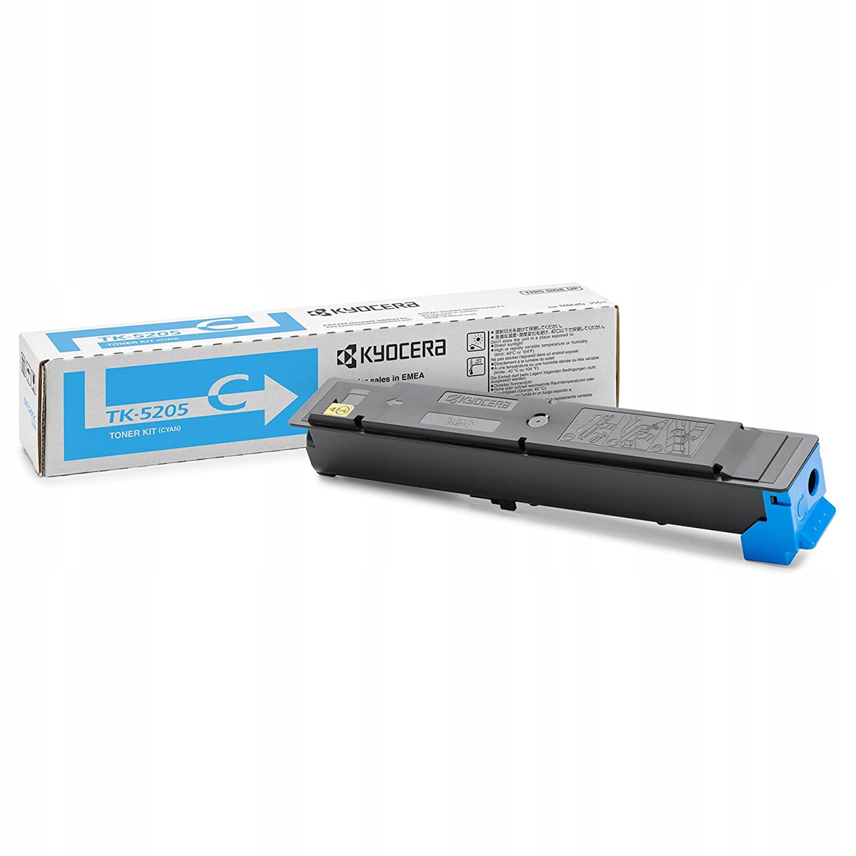 Kyocera toner TK-5205C na 12 000 A4 (při 5% pokrytí), pro TASKalfa 356ci