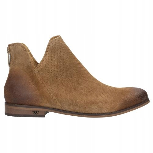 

Buty Wojas Botki damskie skóra jasny brąz r. 40
