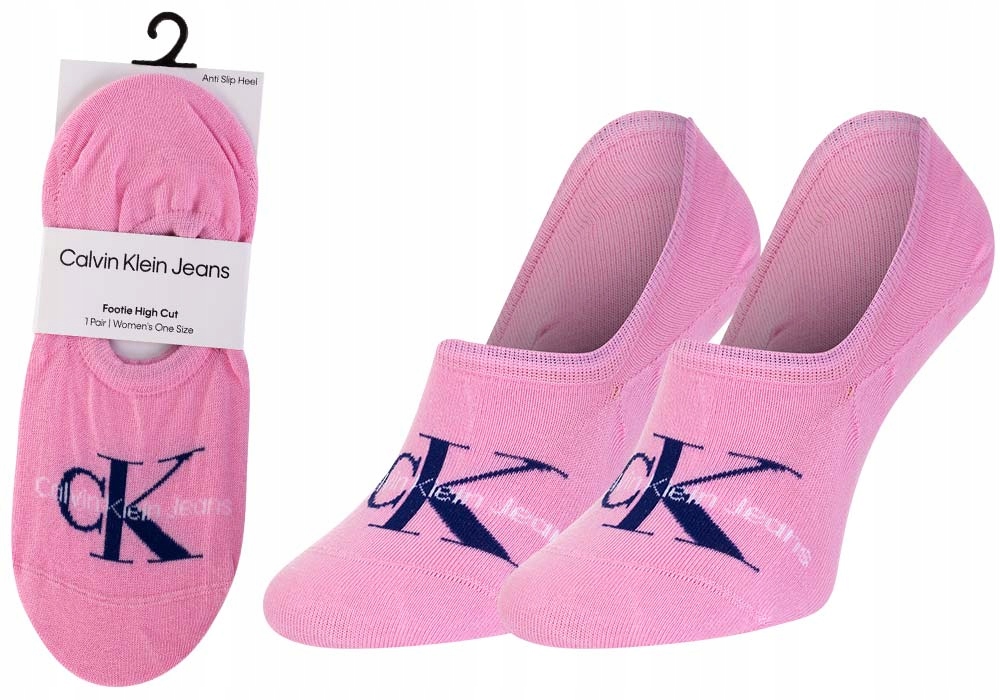 

Calvin Klein Skarpetki Stopki 1 Para Pink R.37-41