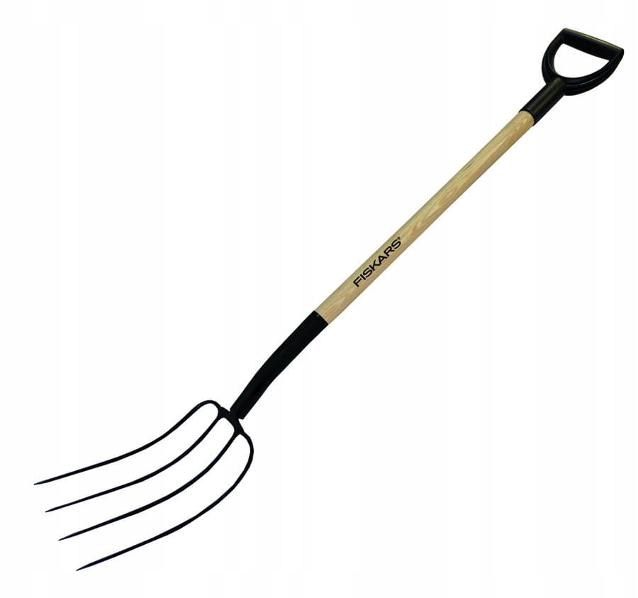 

Fiskars Widły Trzon Drewniany 4 Zęby