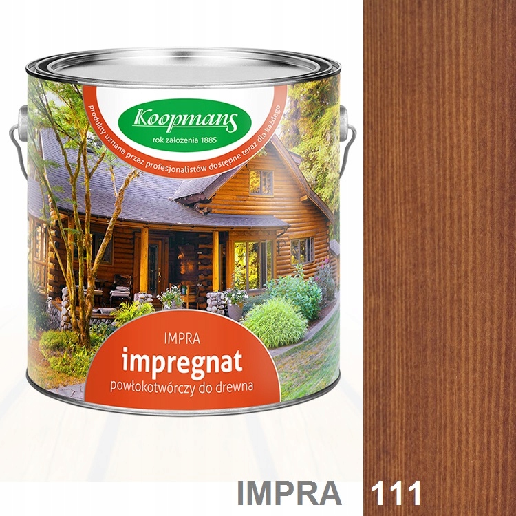 

Impra Impregnat Olej Koopmans 2,5 l 111 Teak Natur