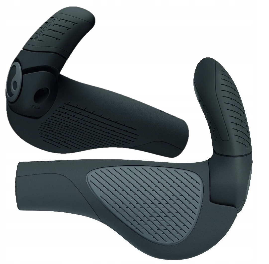 Gripy gripy Ergon Grip Gp 3 L Evo černo-šedé 2ks 2025