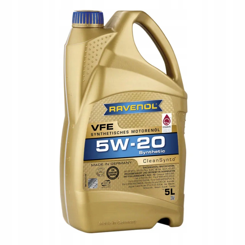 

Ravenol Vfe 5W20 CleanSynto Sae Olej 5W-20 5L