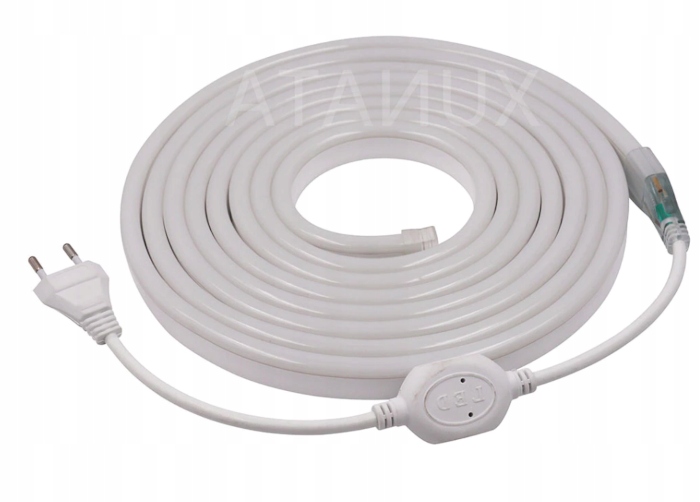 2835 Zestaw taśma wodoodporna neon wąż 45m ciepła 230V IP67