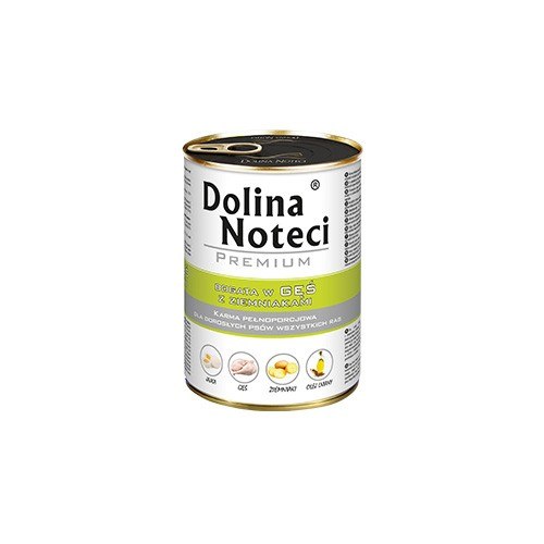 Levně Dolina Noteci Premium mokré krmivo pro psy husa brambory 24x400g