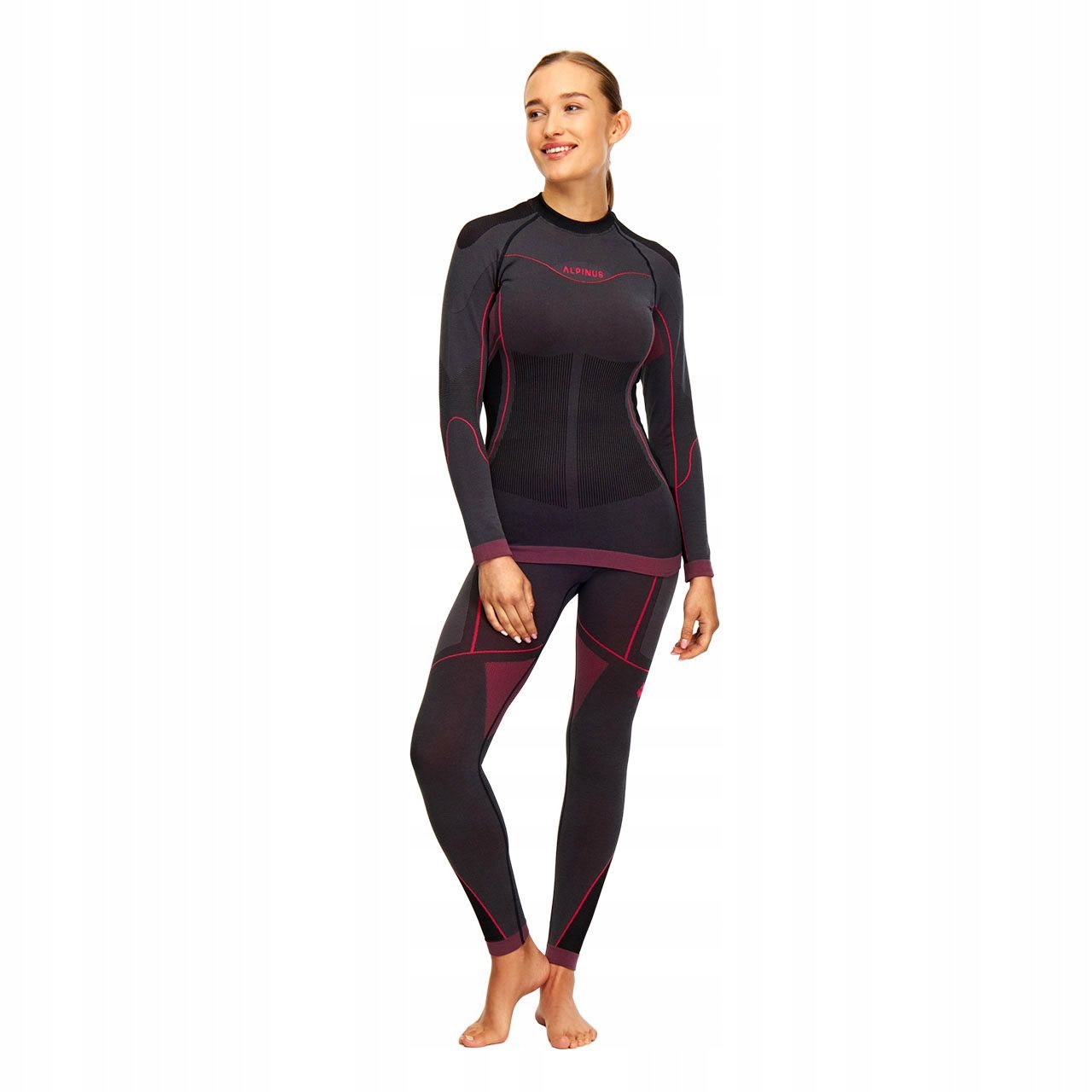 Dámské termoaktivní prádlo Alpinus Tactical Mora Set SI8925, velikost XL