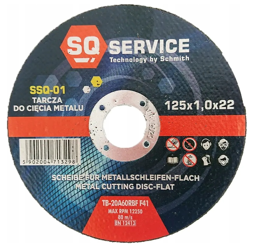 

Schmith Tarcza Do Metalu Stali 125 x 1,0 mm 1szt.