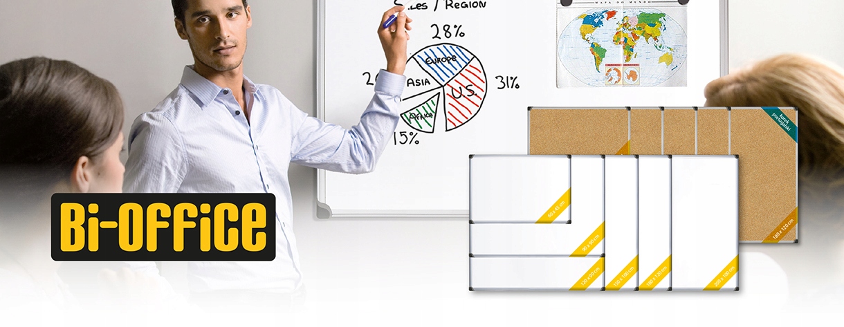 Flipchart na trójnogu 70x100cm tabl.suchościeralna EAN (GTIN) 5603750503057