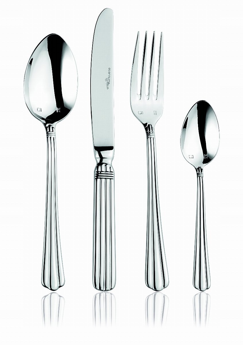 Sada Příborů Eternum Byblos 24 prvků pro 6 osob, lesk ocel