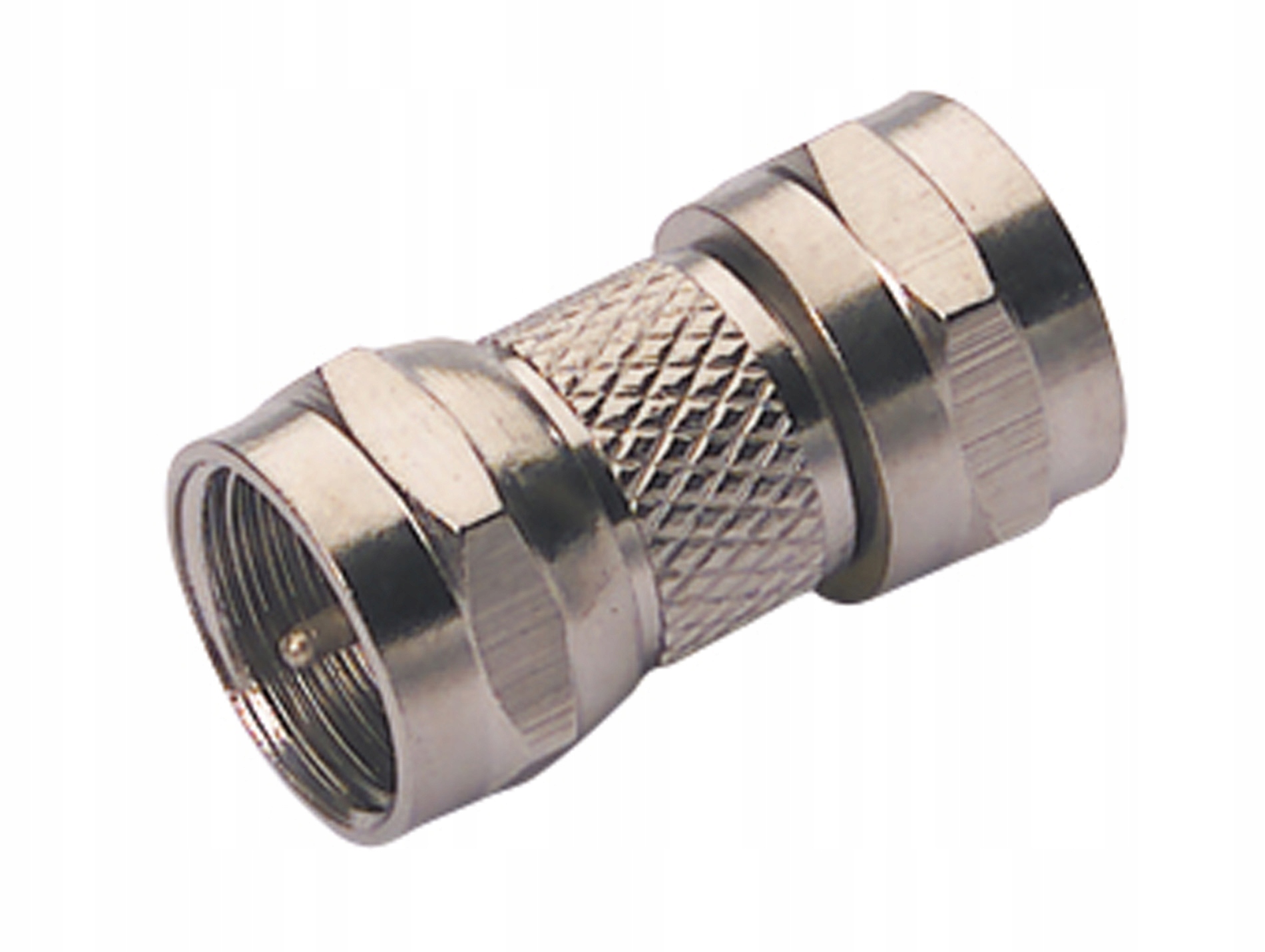 

Adapter Złączka Łącznik Antenowy 2x typ F męski
