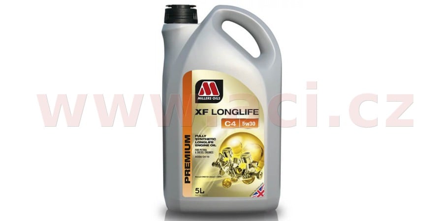 Millers Oils Xf Longlife C4 5W30, plne syntetický, 5 l 62315