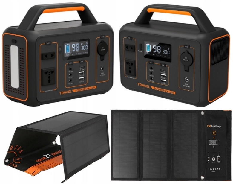 230V 300W - БЛОК ПИТАНИЯ 230В 300ВТ СОЛНЕЧНАЯ ПАНЕЛЬ ПОРТАТИВНЫЙ КОМПЛЕКТ