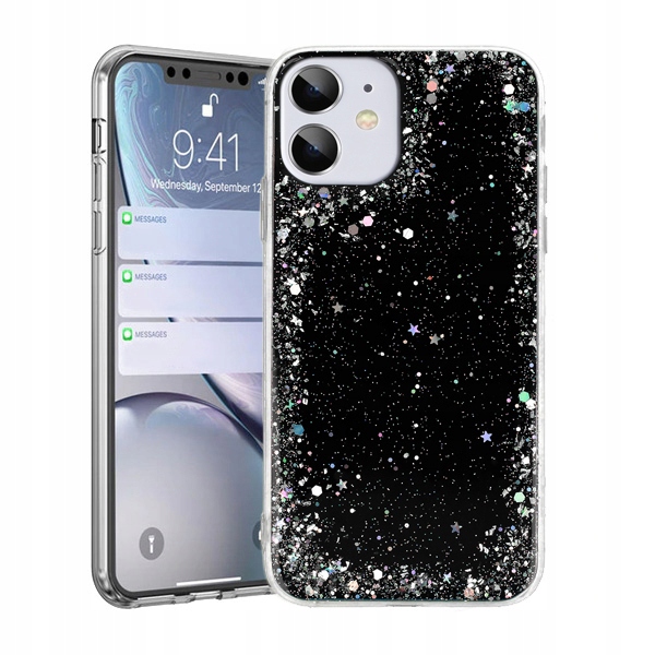 

Etui z brokatem do iPhone 12 Mini futerał