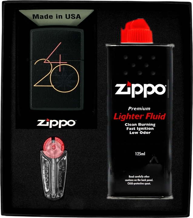 Sada Zippo Zapalovač Design 420 Dárková No1