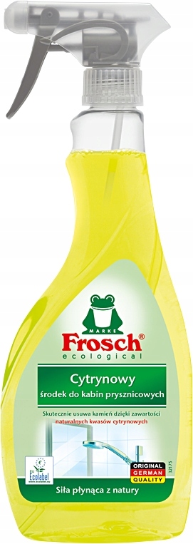 

Frosch Cytrynowy środek do kabin prysznicowych 0,5